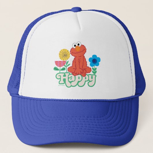 Elmo Happy! Trucker Pet (Voorkant)