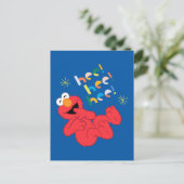 Elmo Hee. Hij. Hij. Briefkaart (Staand voorkant)
