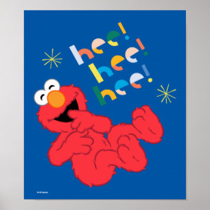 Elmo Hee. Hij. Hij. Poster