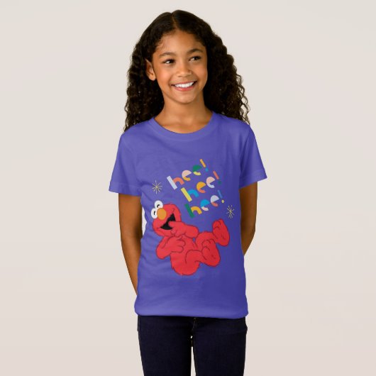 Elmo Hee. Hij. Hij. T-shirt (Voorkant volledig)