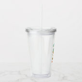 Elmo Holding zijn Pet Goldfish Acryl Drinkbeker (Rechts)