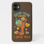 Elmo Holding zijn Pet Goldfish Case-Mate iPhone Case (Achterkant)