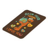 Elmo Holding zijn Pet Goldfish Magneet (Linkerzijde)