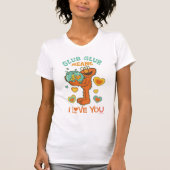 Elmo Holding zijn Pet Goldfish T-shirt (Voorkant)