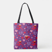 Elmo houdt van je Valentijnsdag Tote Bag (Achterkant)