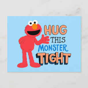 Elmo   Hug deze Monster Tight Briefkaart