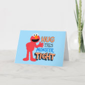 Elmo | Hug deze Monster Tight Kaart (Voorkant)