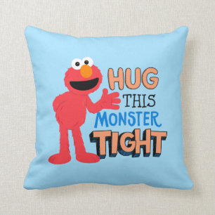 Elmo   Hug deze Monster Tight Kussen