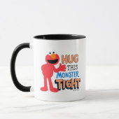 Elmo | Hug deze Monster Tight Mok (Links)