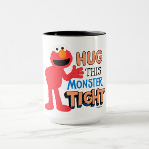 Elmo Hug deze Monster Tight Mok