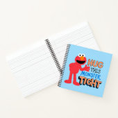 Elmo | Hug deze Monster Tight Notitieboek (Binnen)
