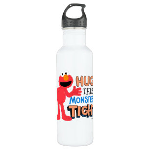 Elmo   Hug deze Monster Tight Waterfles