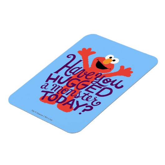 Elmo Hugging Magneet (Linkerzijde)