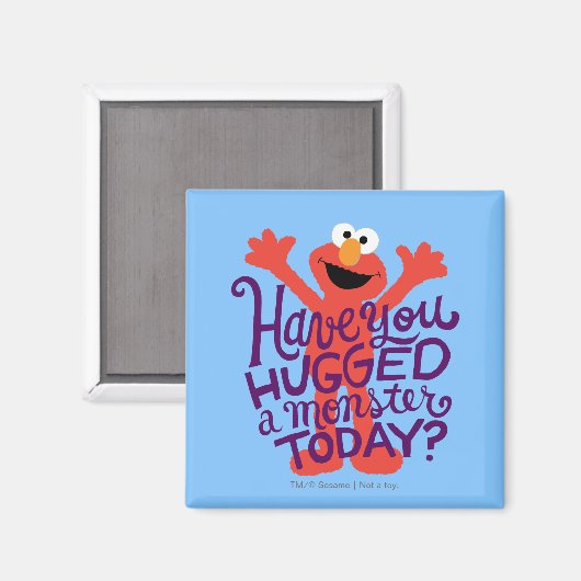 Elmo Hugging Magneet (Voorkant / Achterkant)