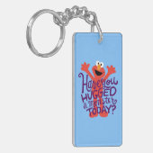 Elmo Hugging Sleutelhanger (Voorkant Links)