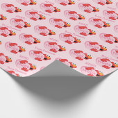 Elmo "Hugs" Valentijn Heart Snoep Cadeaupapier (Hoek)