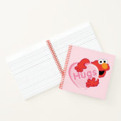 Elmo "Hugs" Valentijn Heart Snoep Notitieboek (Binnen)