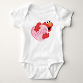 Elmo "Hugs" Valentijn Heart Snoep Romper (Voorkant)
