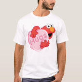 Elmo "Hugs" Valentijn Heart Snoep T-shirt (Voorkant)