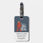 Elmo | Ik ben een soort grote deal Bagagelabel (Achterkant verticaal)