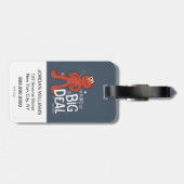 Elmo | Ik ben een soort grote deal Bagagelabel (Achterkant horizontaal)