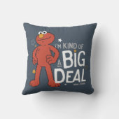 Elmo | Ik ben een soort grote deal Kussen (Achterkant)