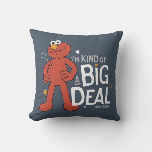 Elmo | Ik ben een soort grote deal Kussen (Voorkant)