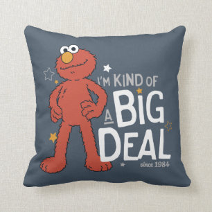 Elmo   Ik ben een soort grote deal Kussen