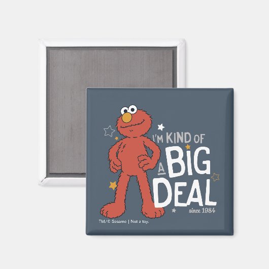 Elmo | Ik ben een soort grote deal Magneet (Voorkant / Achterkant)