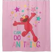 Elmo | Ik kan alles doen Douchegordijn (Voorkant)