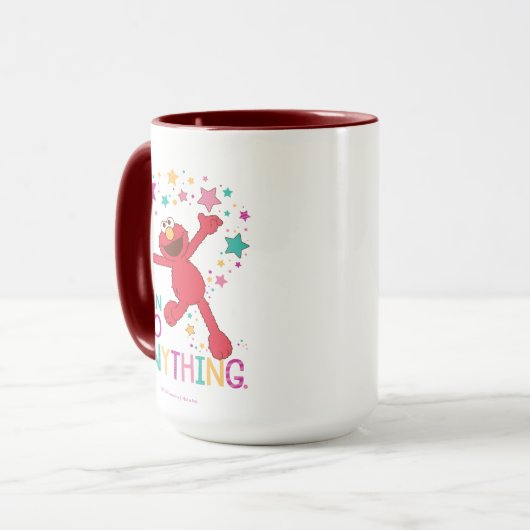 Elmo | Ik kan alles doen Mok (Voorkant links)