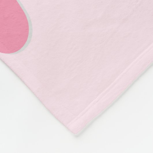 Elmo in Heart Valentijn Fleece Deken (Hoek)