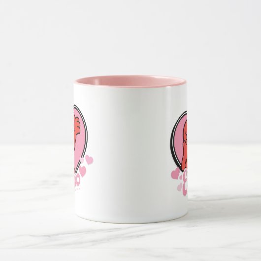 Elmo in Heart Valentijn Mok (Midden)