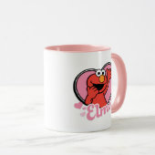 Elmo in Heart Valentijn Mok (Voorkant rechts)