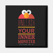 Elmo Inner Monster Magneet (Voorkant)