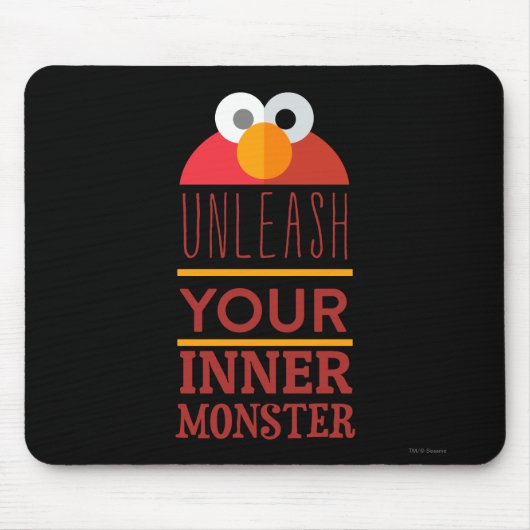 Elmo Inner Monster Muismat (Voorkant)