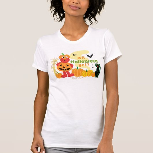 Elmo | Is het al Halloween? T-shirt (Voorkant)