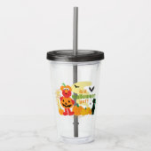 Elmo | Is het nog Halloween? Acryl Drinkbeker (Voorkant)