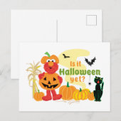 Elmo | Is het nog Halloween? Briefkaart (Voorkant / Achterkant)