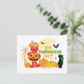 Elmo | Is het nog Halloween? Briefkaart (Staand voorkant)