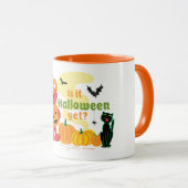 Elmo | Is het nog Halloween? Mok (Voorkant rechts)