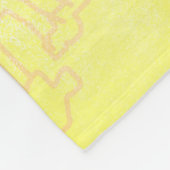 Elmo Karakter Art Illustratie Fleece Deken (Hoek)