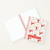 Elmo-kleurpotloodpatroontekening Notitieboek (Binnen)