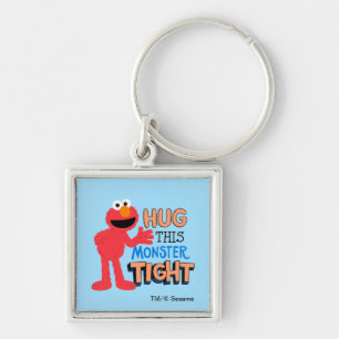 Elmo Knuffel deze monster stevig Sleutelhanger