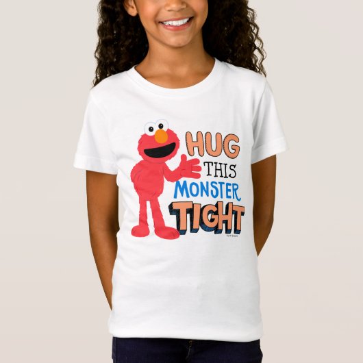 Elmo | Knuffel deze monster stevig T-shirt (Voorkant)