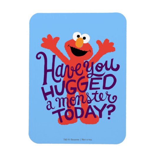 Elmo Knuffelen Magneet (Verticaal)