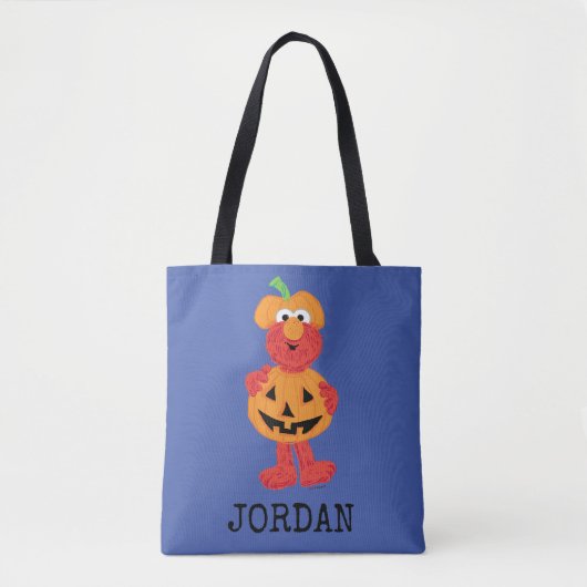 Elmo | Kute als pompoen Tote Bag (Voorkant)