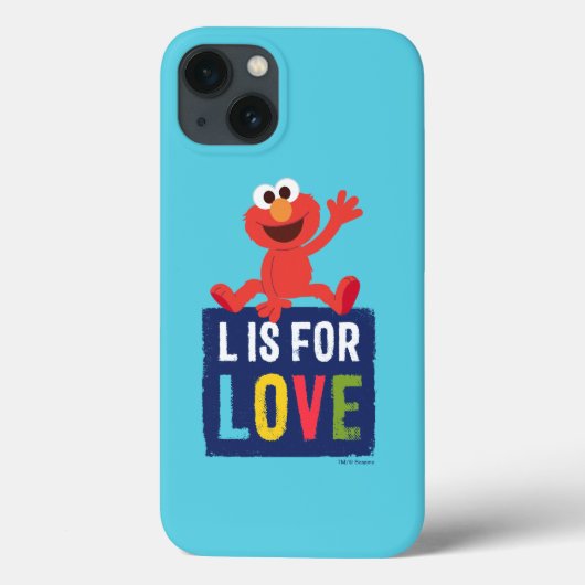 Elmo | L is voor Liefde Case-Mate iPhone Case (Achterkant)