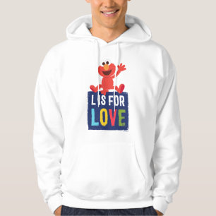 Elmo L is voor Liefde Hoodie