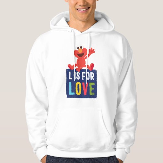Elmo | L is voor Liefde Hoodie (Voorkant)